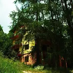 Raj Z Widokiem Na Panorame Gorska Muszyna