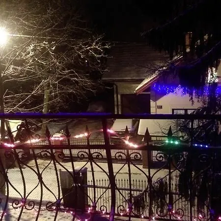 Raj Z Widokiem Na Panorame Gorska Muszyna